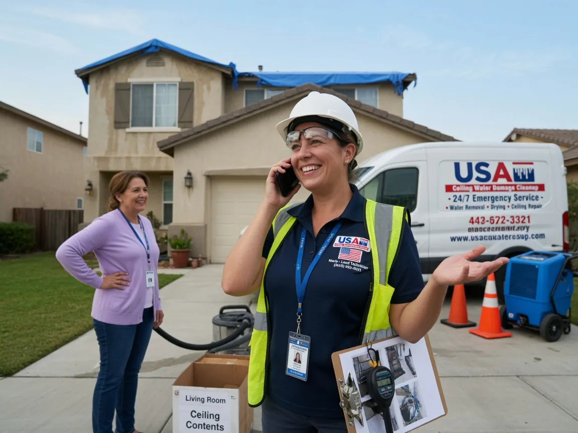 Ceiling Water Damage Restoration Ringgold, LA FAQs